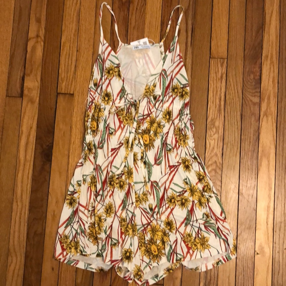 Zara Sunflower Romper